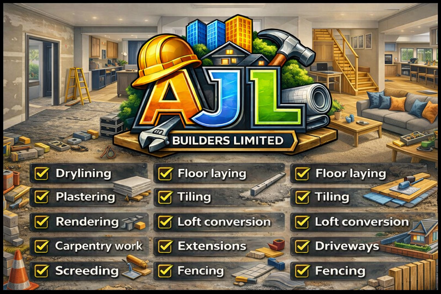 AJL Builders Ltd Logo